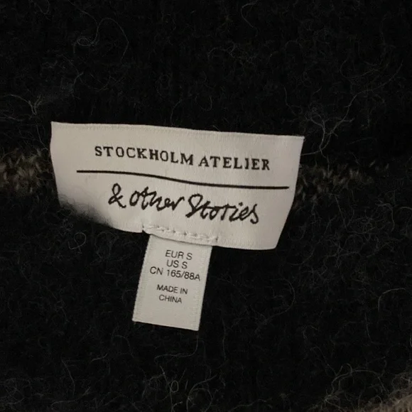 & Other Stories Leopard Print Sweater - Picture 5 of 6